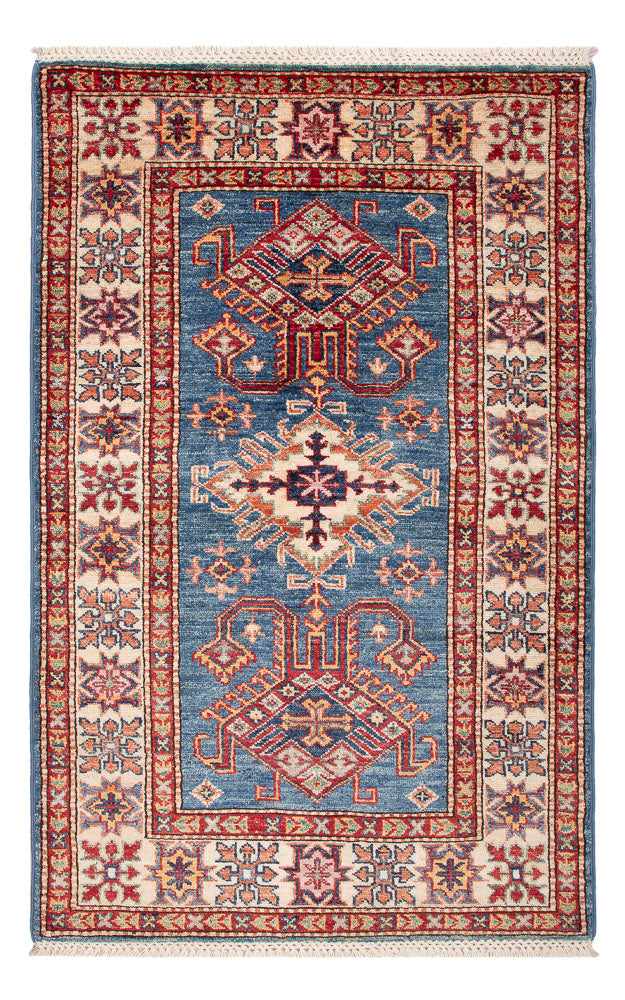 Ziegler Tapijt - Kazak - Koninklijke - 127 x 80 cm - blauw