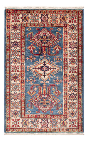 Ziegler Tapijt - Kazak - Koninklijke - 127 x 80 cm - blauw