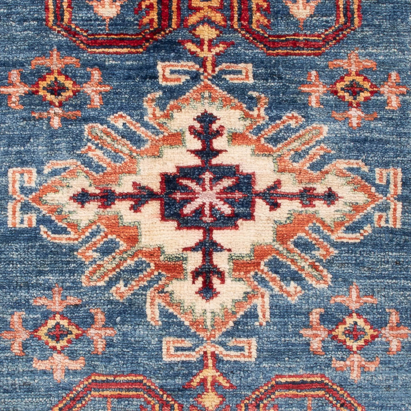 Ziegler Tapijt - Kazak - Koninklijke - 127 x 80 cm - blauw