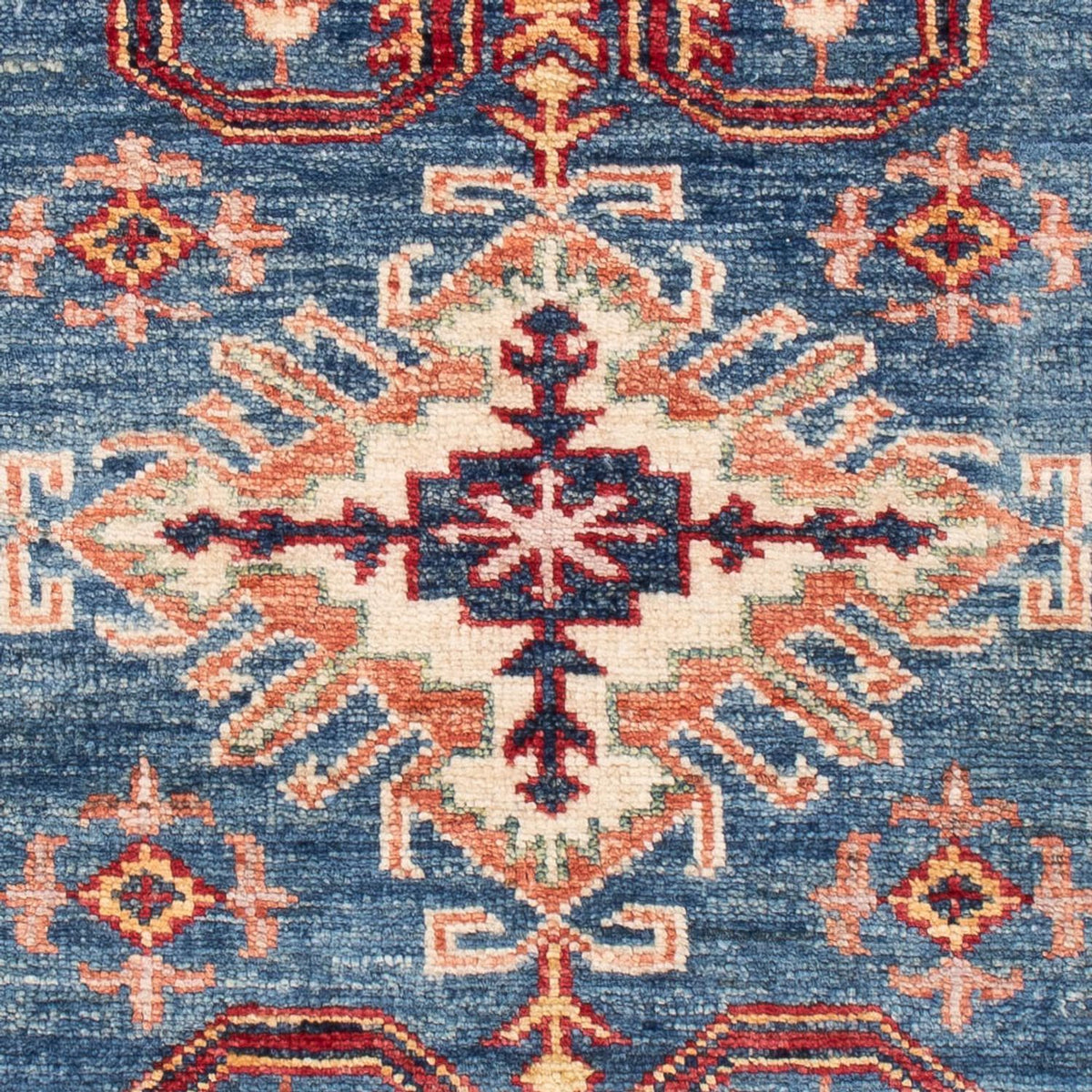 Ziegler Tapijt - Kazak - Koninklijke - 125 x 82 cm - blauw