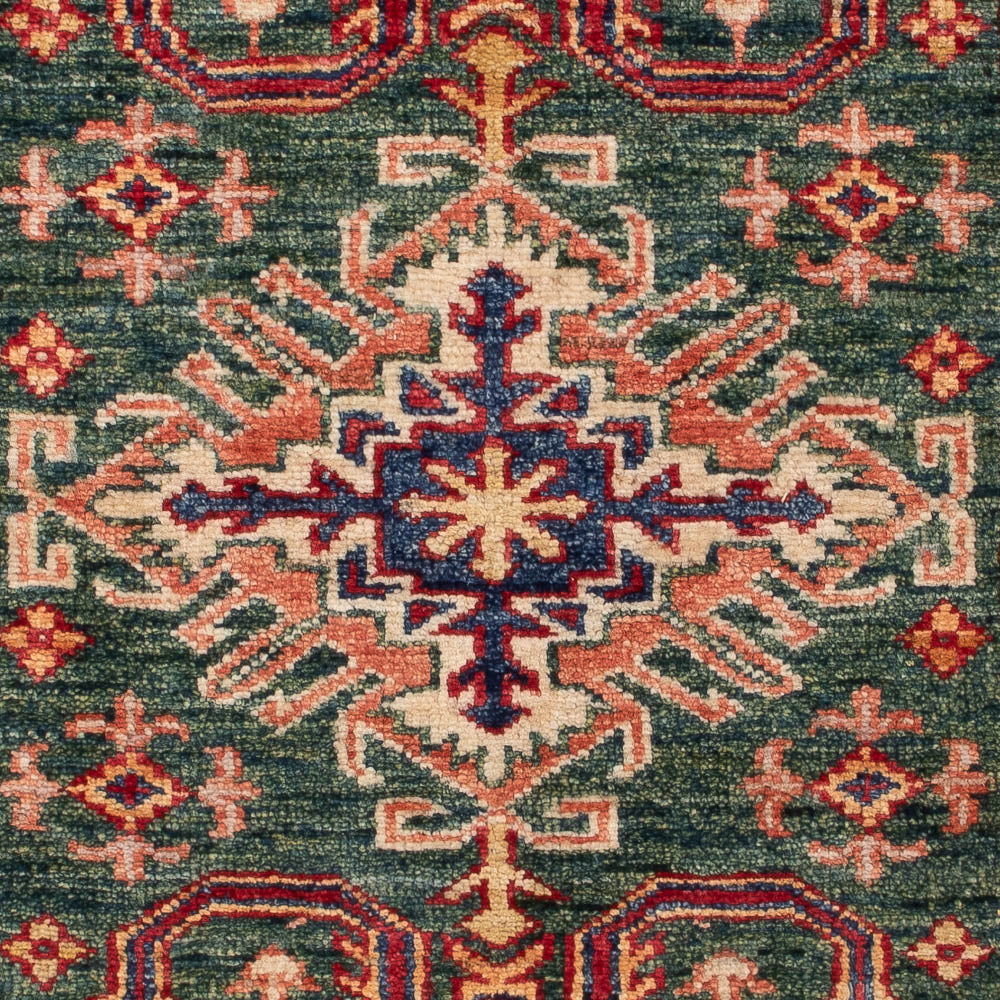 Ziegler Tapijt - Kazak - Koninklijke - 119 x 78 cm - groen