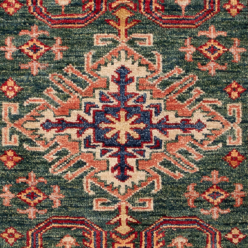 Ziegler Tapijt - Kazak - Koninklijke - 119 x 78 cm - groen