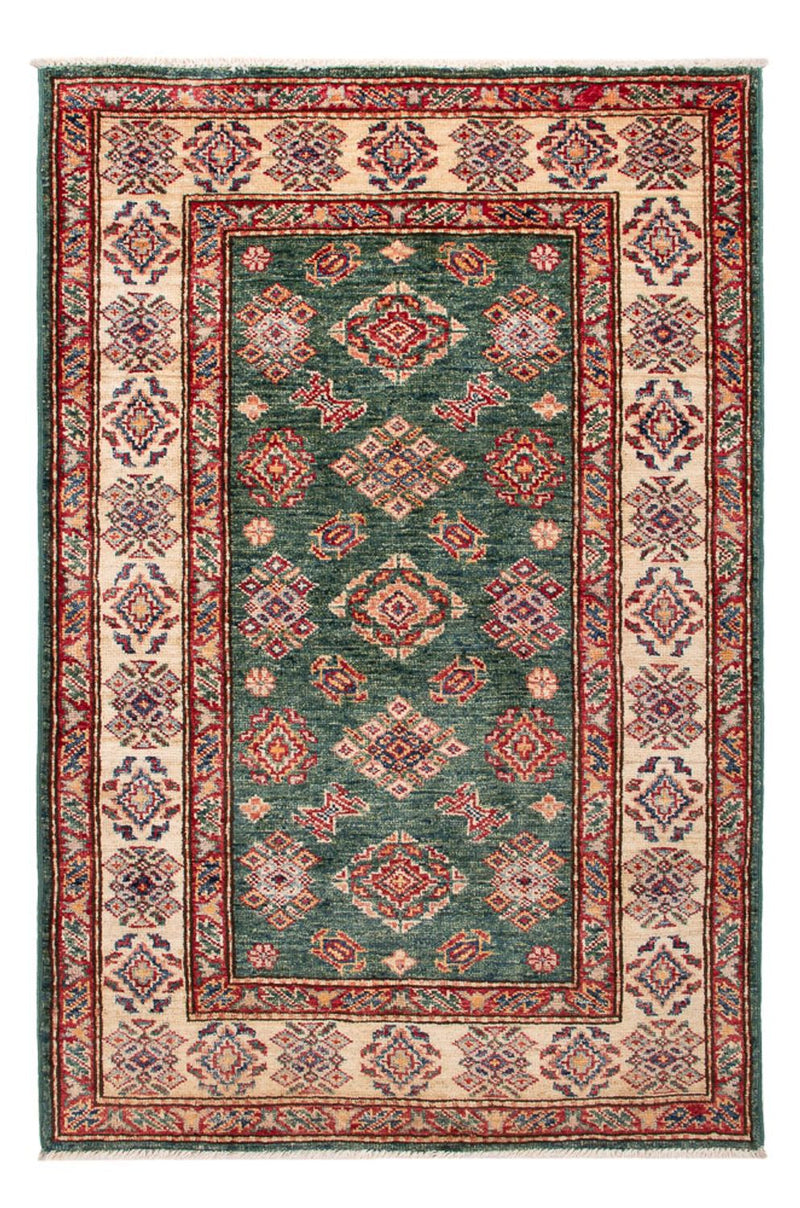 Ziegler Tapijt - Kazak - Koninklijke - 128 x 80 cm - groen