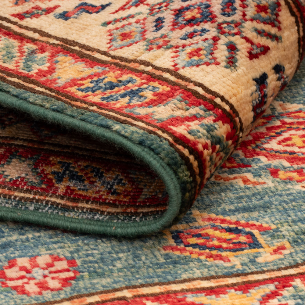 Ziegler Tapijt - Kazak - Koninklijke - 114 x 81 cm - groen