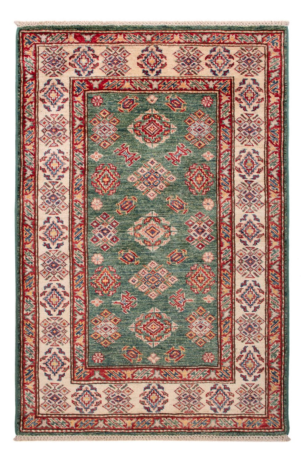 Ziegler Tapijt - Kazak - Koninklijke - 122 x 80 cm - groen