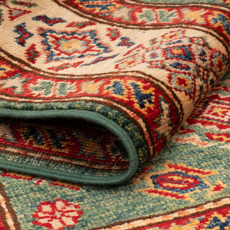 Ziegler Tapijt - Kazak - Koninklijke - 122 x 80 cm - groen