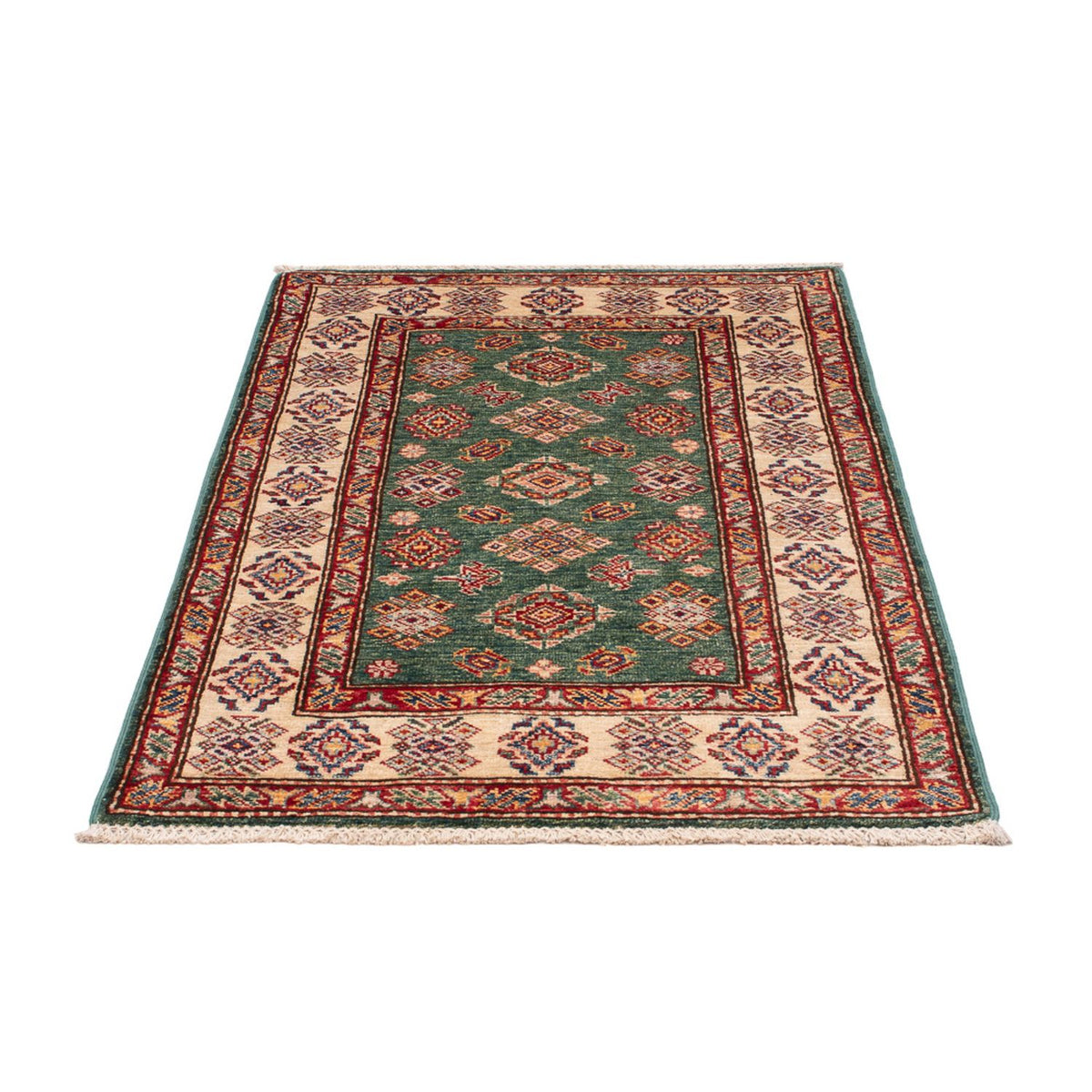 Ziegler Tapijt - Kazak - Koninklijke - 122 x 80 cm - groen