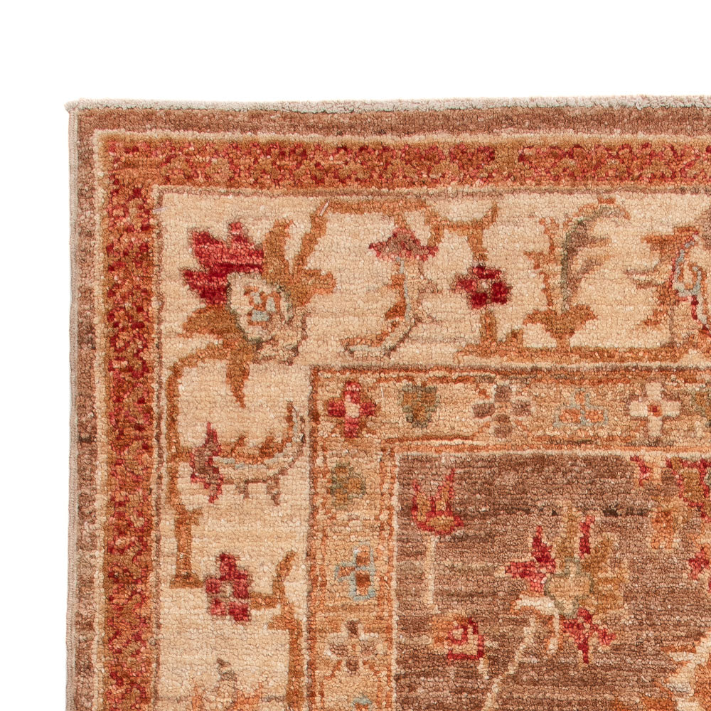 Ziegler tapijt - 125 x 75 cm - donker beige