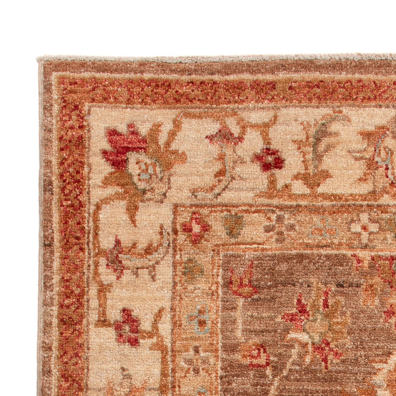 Ziegler tapijt - 125 x 75 cm - donker beige