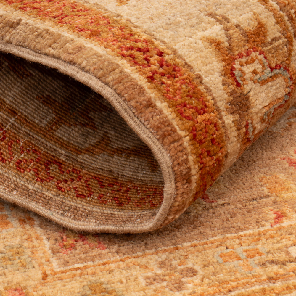 Ziegler tapijt - 125 x 75 cm - donker beige