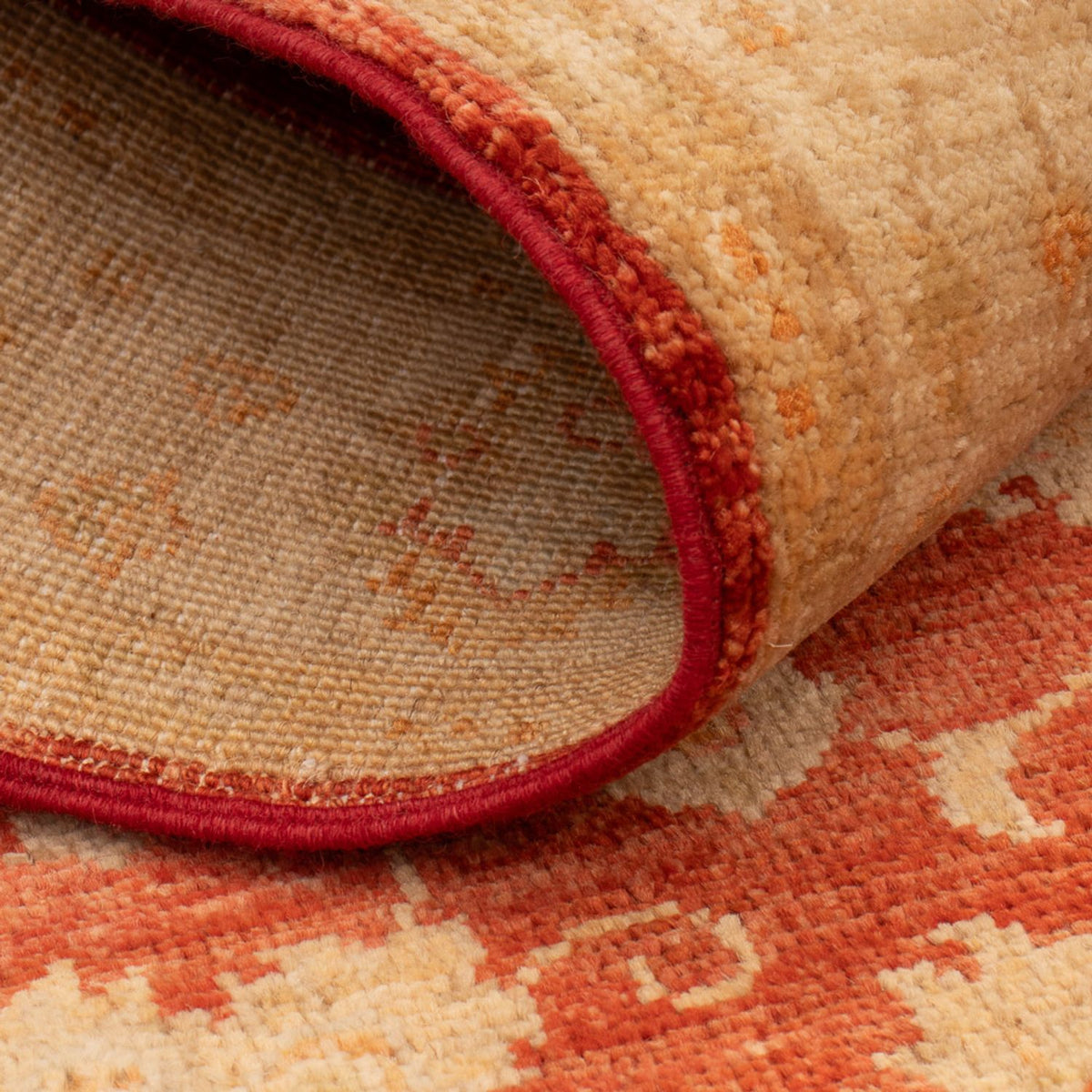 Ziegler tapijt - 125 x 80 cm - donkerrood