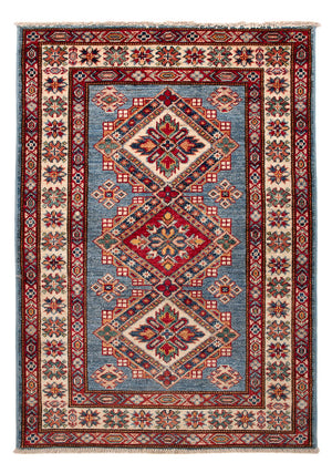 Ziegler Tapijt - Kazak - Koninklijke - 114 x 81 cm - blauw