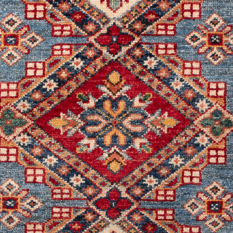 Ziegler Tapijt - Kazak - Koninklijke - 114 x 81 cm - blauw