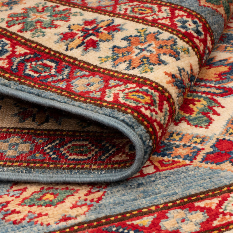 Ziegler Tapijt - Kazak - Koninklijke - 114 x 81 cm - blauw