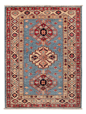 Ziegler Tapijt - Kazak - Koninklijke - 101 x 77 cm - blauw
