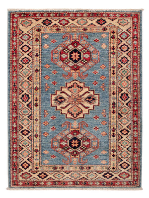 Ziegler Tapijt - Kazak - Koninklijke - 101 x 77 cm - blauw