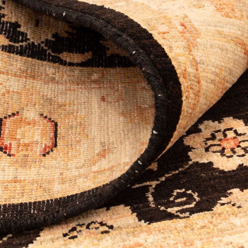 Ziegler tapijt - 121 x 80 cm - zwart