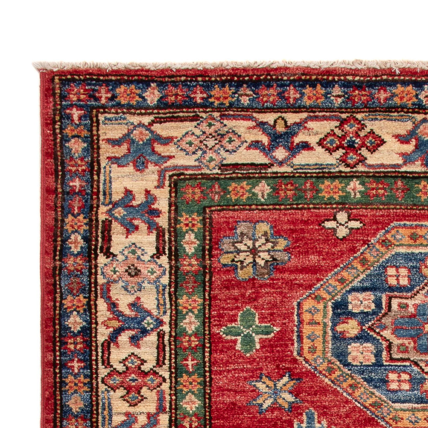 Kazak Tapijt 126x85cm - Oosters Tapijt