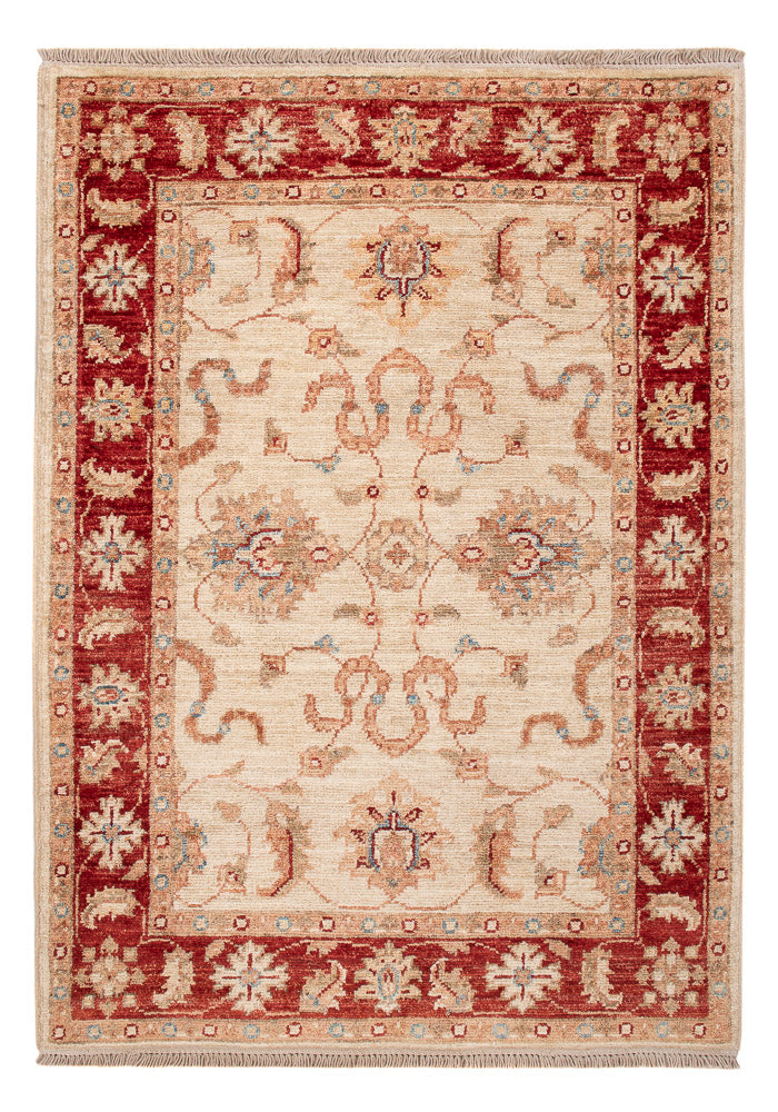 Ziegler tapijt - 105 x 75 cm - beige