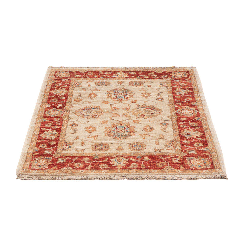 Ziegler tapijt - 96 x 76 cm - beige