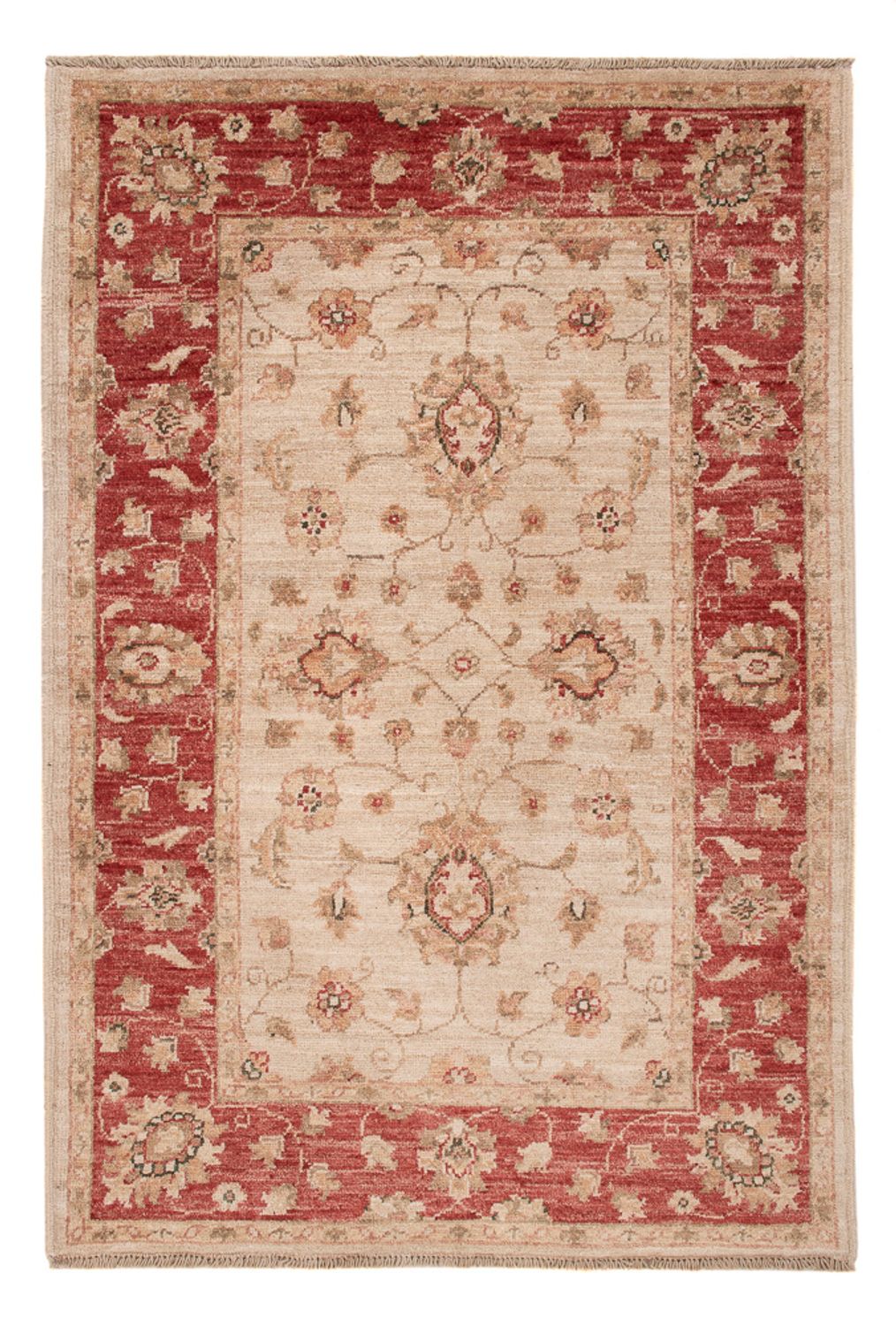 Ziegler tapijt - 123 x 84 cm - beige