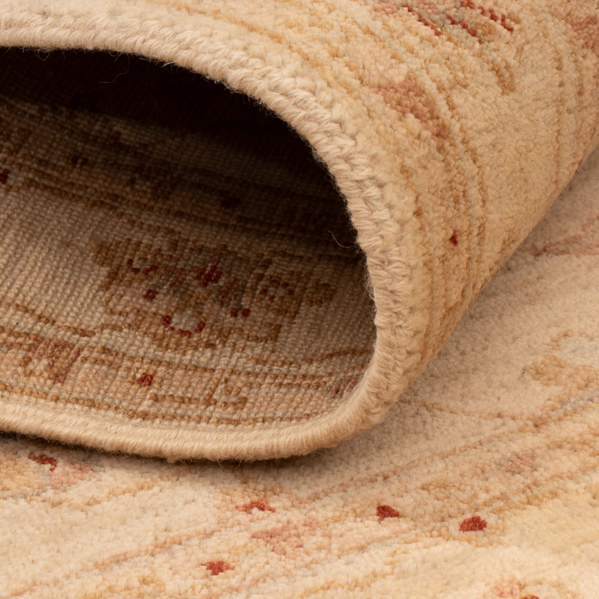 Ziegler tapijt - 120 x 80 cm - beige