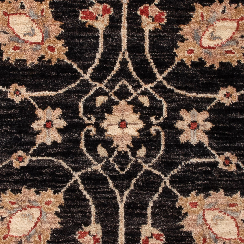 Ziegler tapijt - 120 x 80 cm - zwart