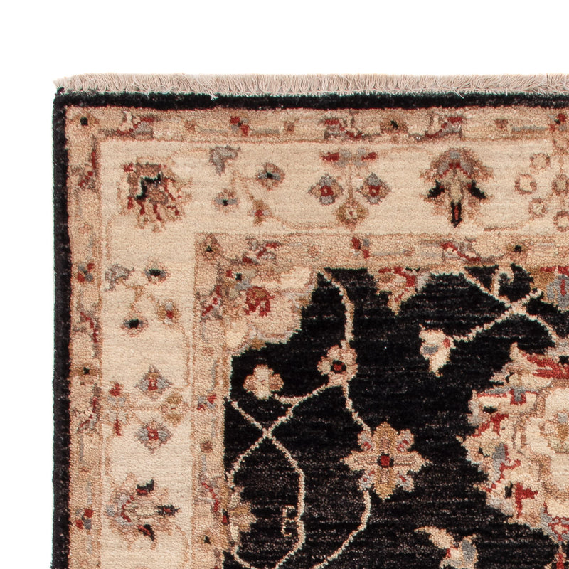 Ziegler tapijt - 120 x 80 cm - zwart