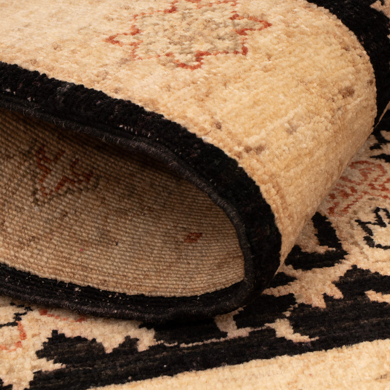 Ziegler tapijt - 115 x 81 cm - zwart