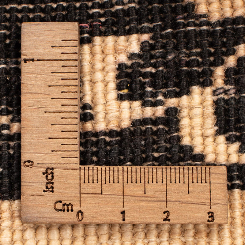 Ziegler tapijt - 115 x 81 cm - zwart