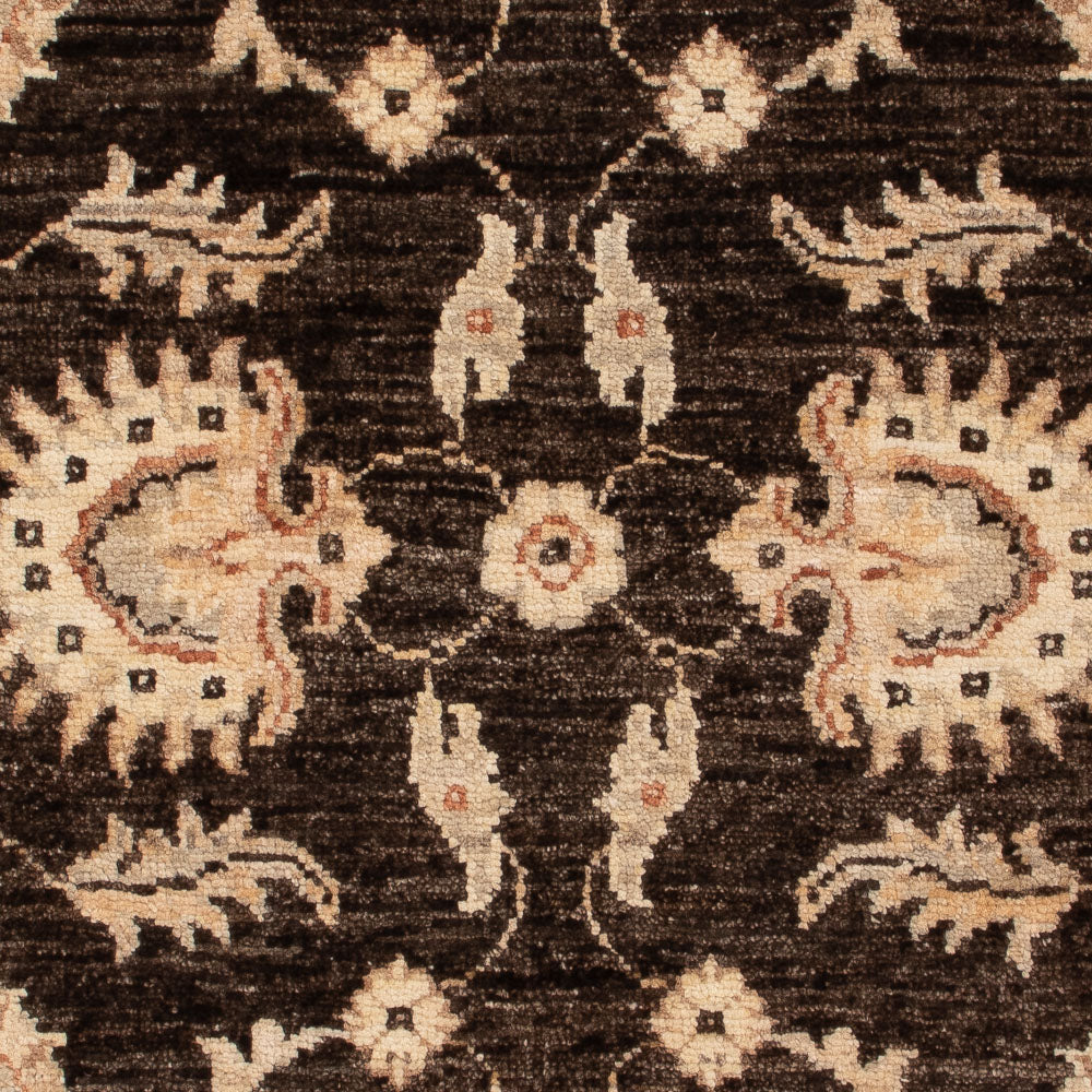 Ziegler tapijt - 119 x 76 cm - zwart