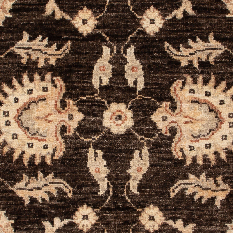 Ziegler tapijt - 119 x 76 cm - zwart