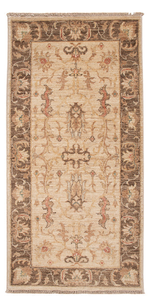 Ziegler tapijt - 125 x 60 cm - beige