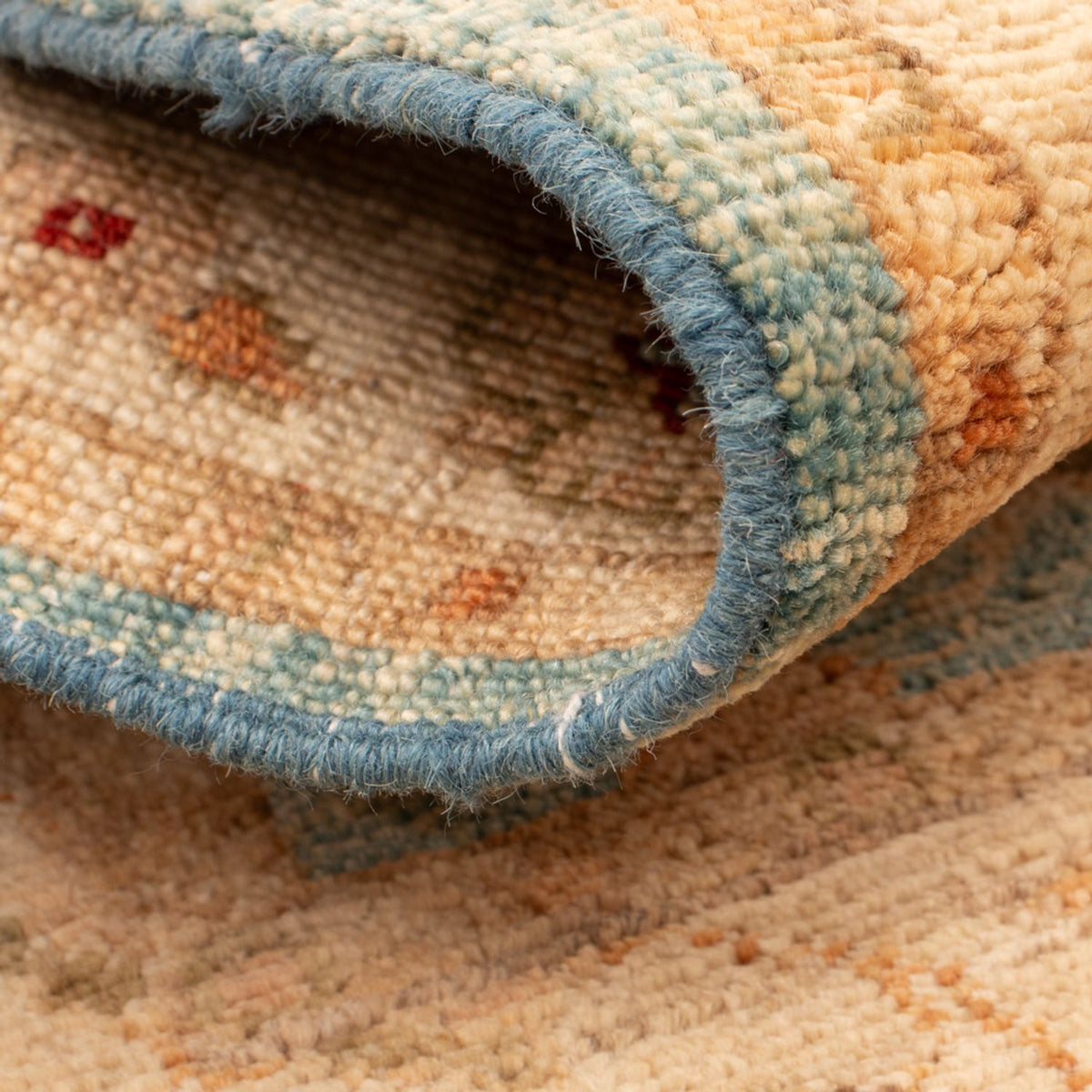 Ziegler tapijt - 80 x 60 cm - lichtblauw