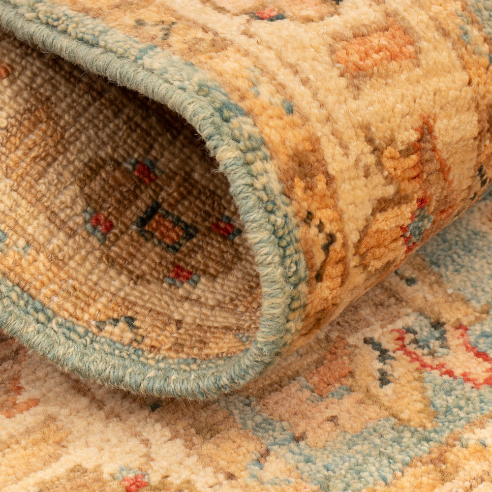 Ziegler tapijt - 92 x 60 cm - lichtblauw