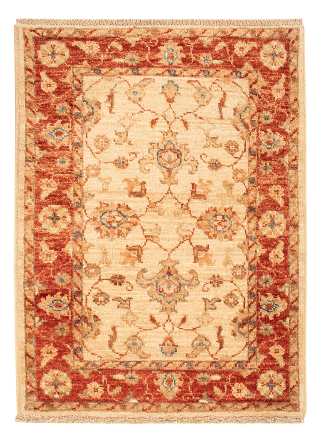 Ziegler tapijt - 83 x 60 cm - beige