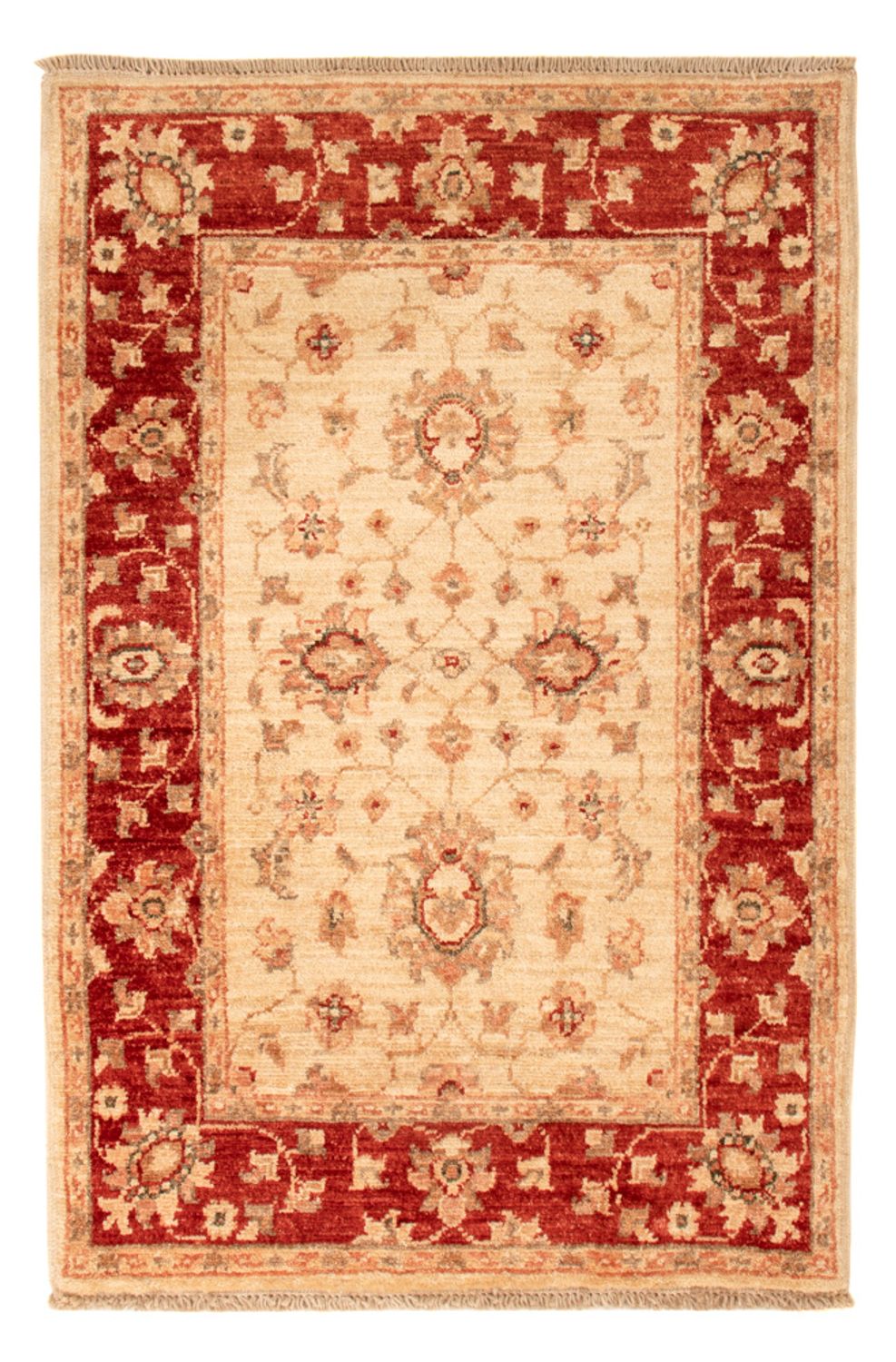 Ziegler tapijt - 90 x 60 cm - beige