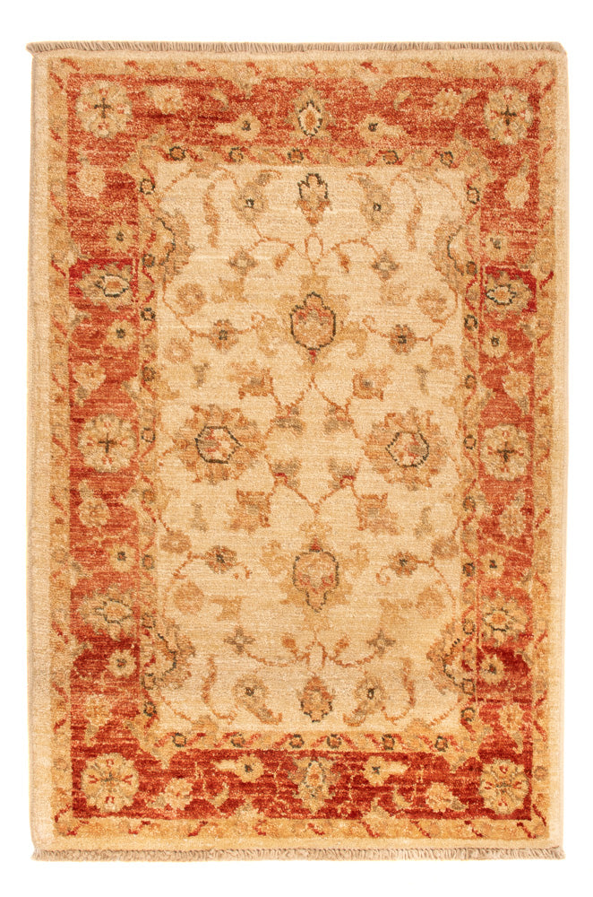 Ziegler tapijt - 90 x 59 cm - beige