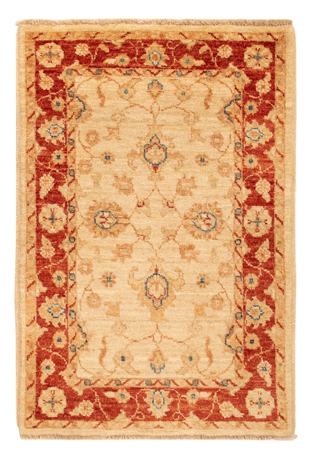 Ziegler tapijt - 90 x 60 cm - beige