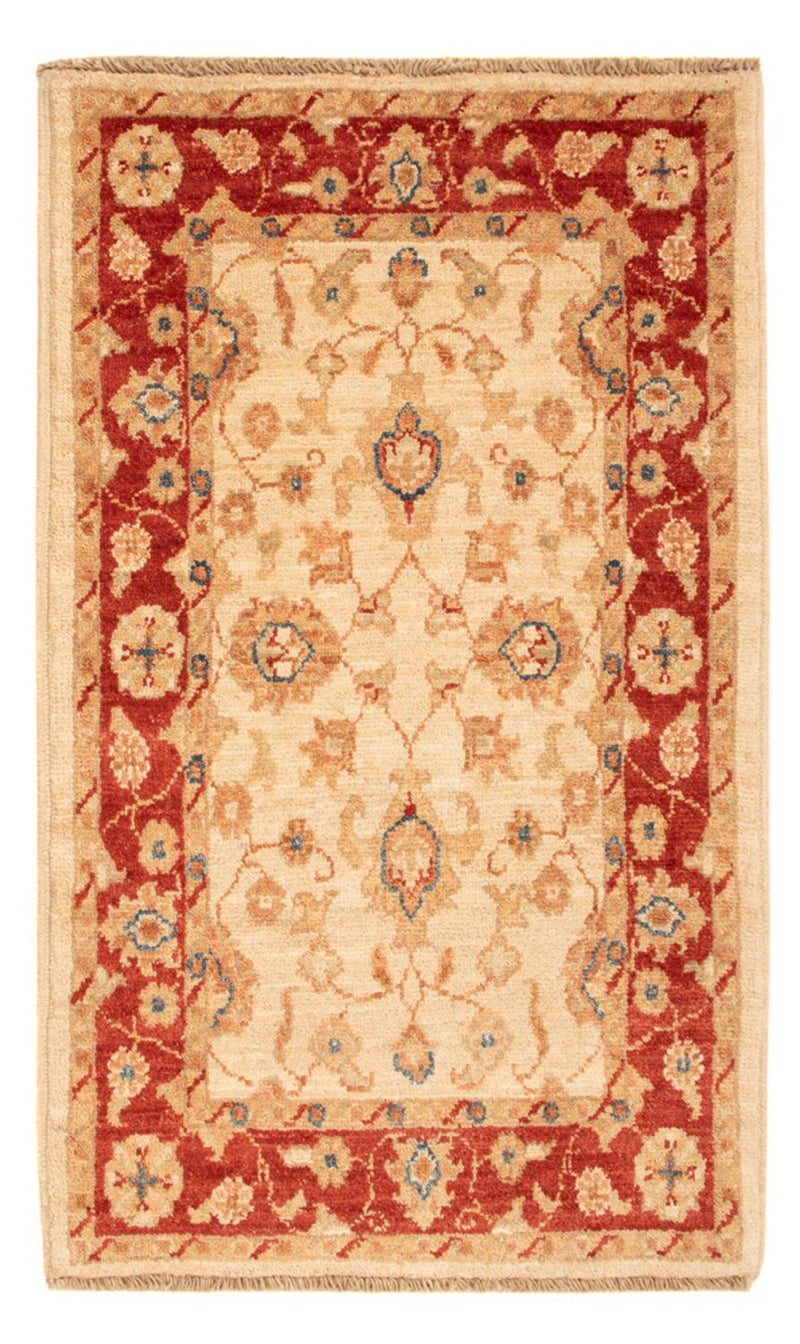 Ziegler tapijt - 92 x 58 cm - beige