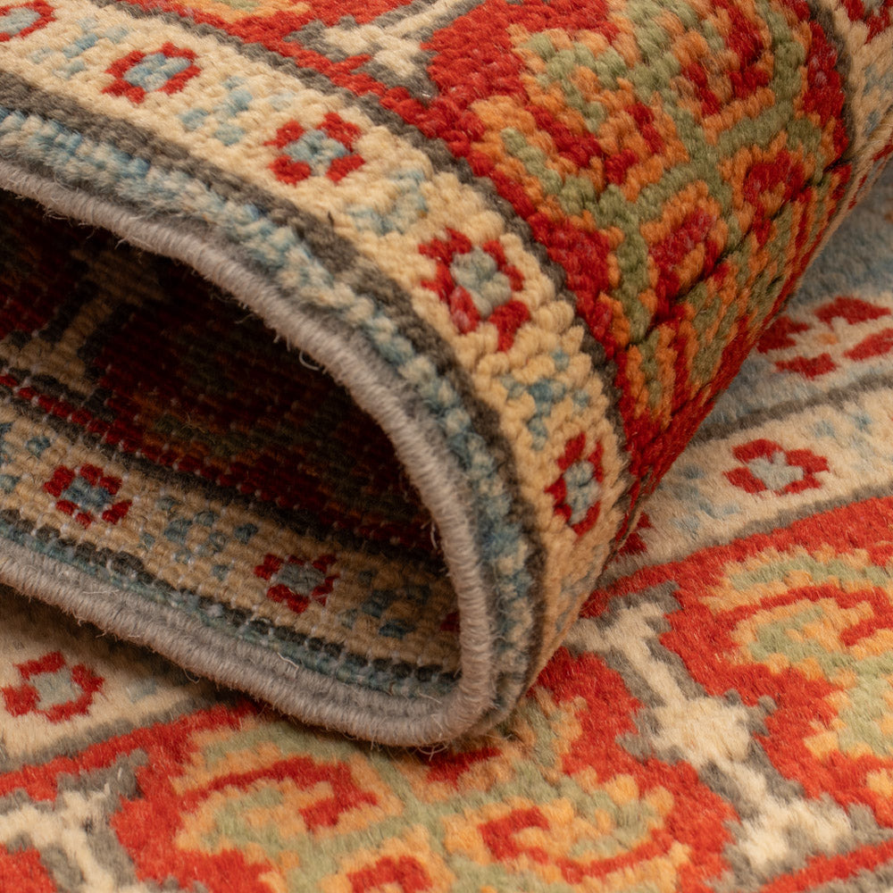 Ziegler Tapijt - Kazak - 86 x 62 cm - lichtblauw