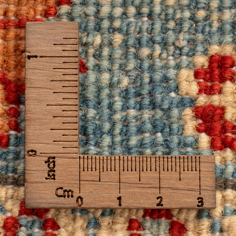 Ziegler Tapijt - Kazak - 86 x 62 cm - lichtblauw