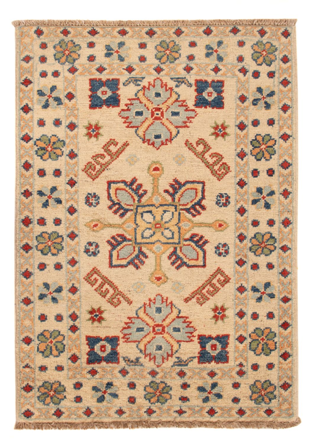 Ziegler Tapijt - Kazak - 82 x 57 cm - licht beige