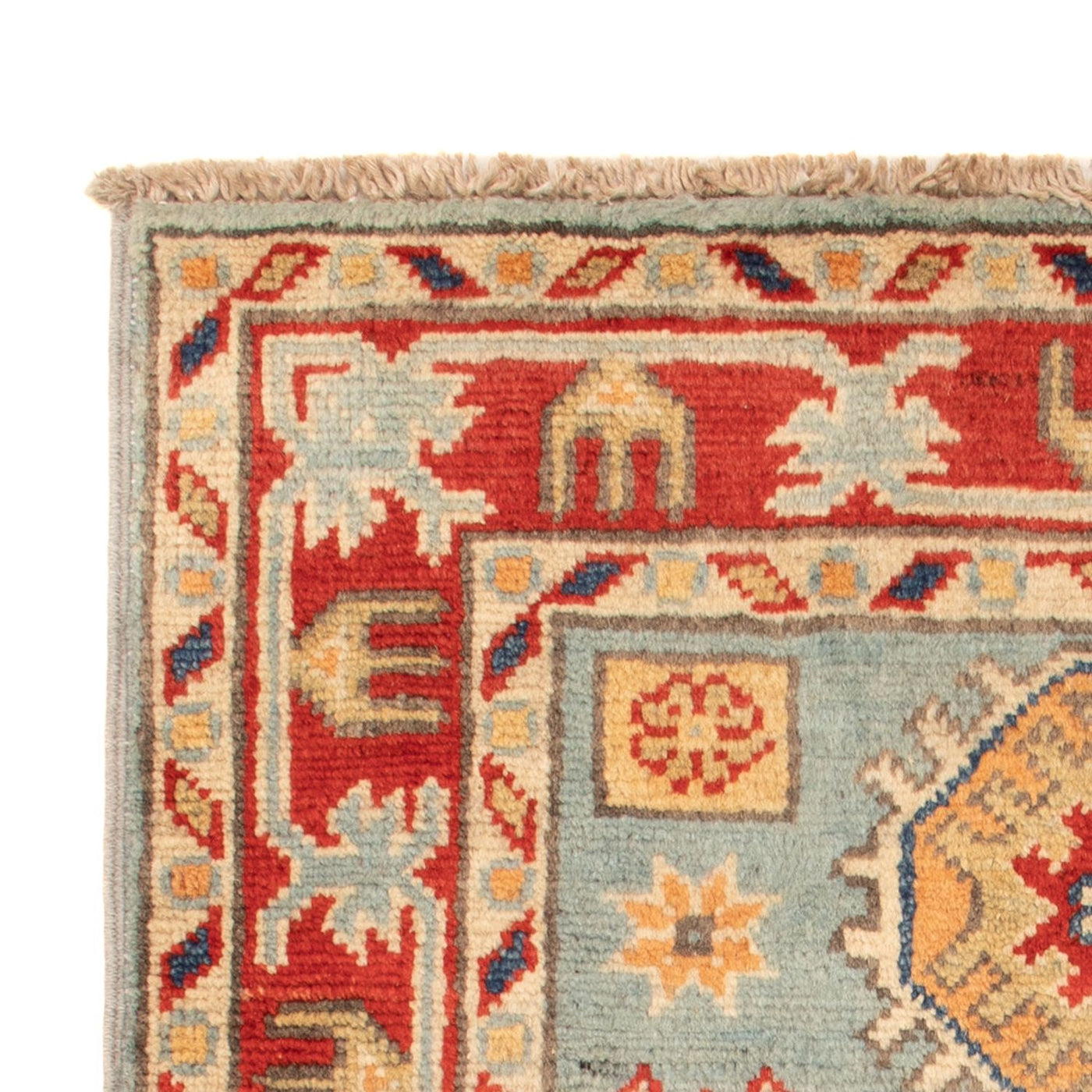 Kazak Tapijt 87x58cm - Oosters Tapijt