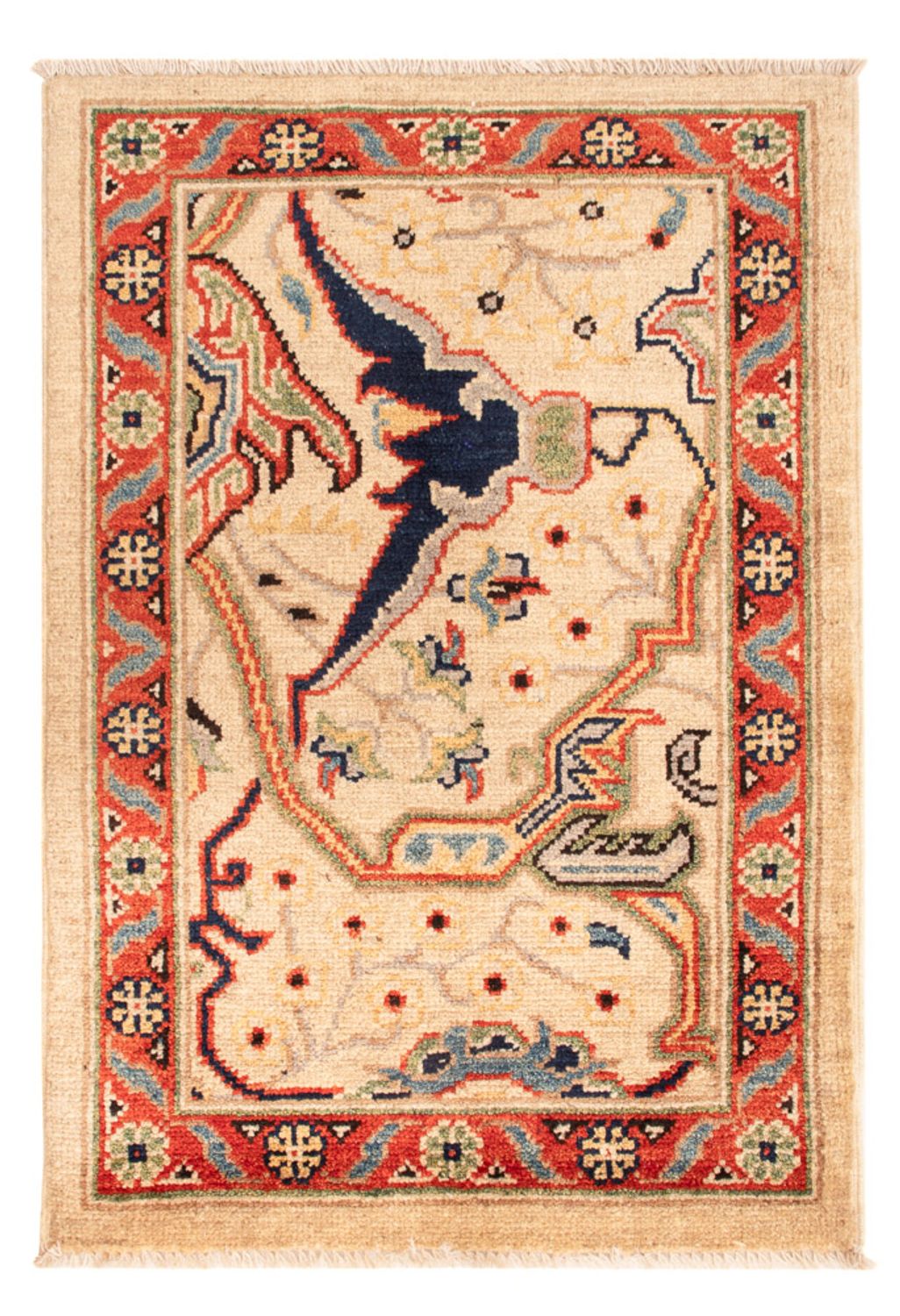 Ziegler Tapijt - Kazak - 89 x 61 cm - beige