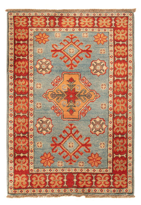 Ziegler Tapijt - Kazak - 88 x 59 cm - lichtblauw
