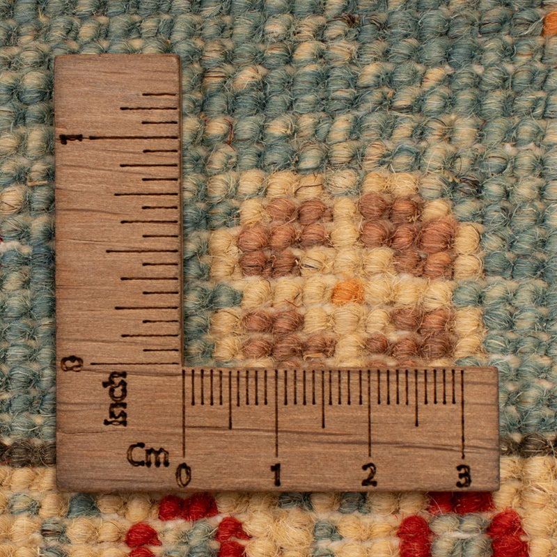 Ziegler Tapijt - Kazak - 88 x 59 cm - lichtblauw