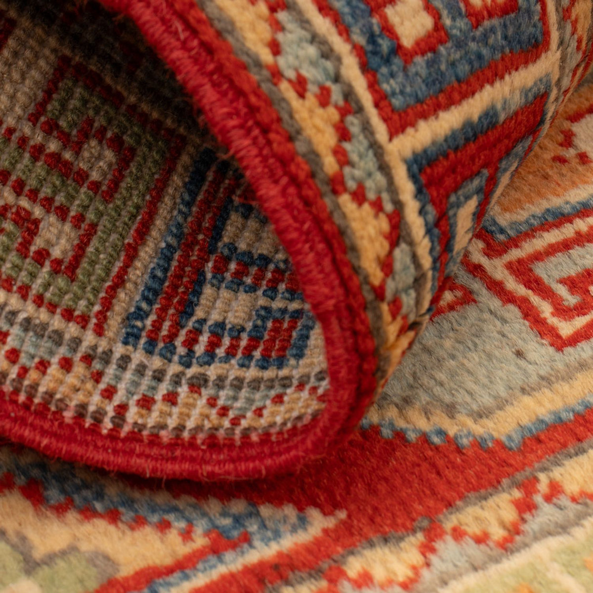 Ziegler Tapijt - Kazak - 92 x 62 cm - rood