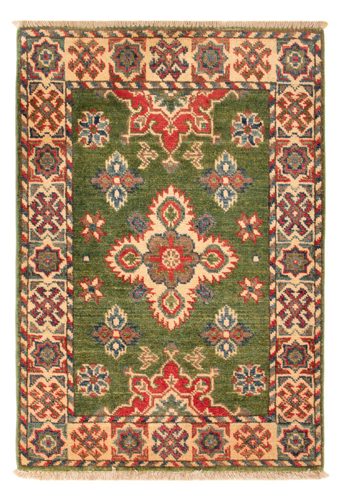 Ziegler Tapijt - Kazak - 86 x 60 cm - groen