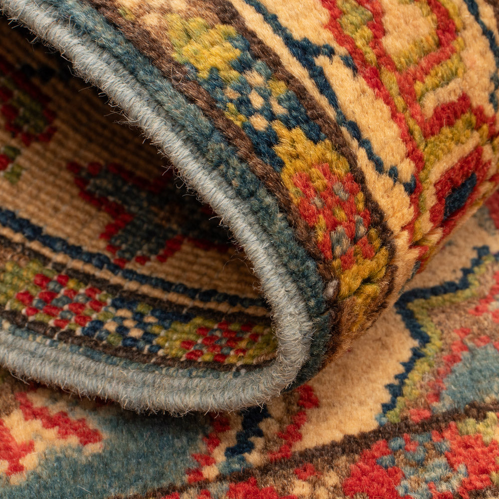 Ziegler Tapijt - Kazak - 105 x 59 cm - blauw